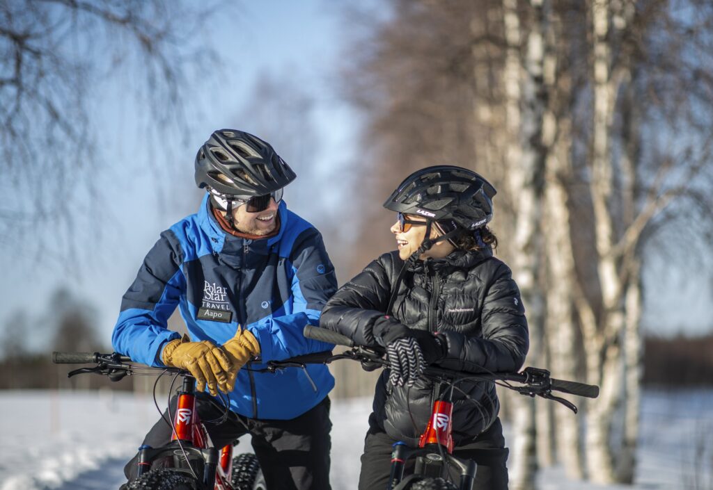 Wellness Retreats in Lapland Finland, Biking Tours in Lapland Finland, Accommodation in Lapland Finland, Travel Experiences in Lapland Finland Polar Star Travel